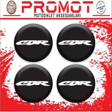 Rebon Moto Design Cbr Uyumlu Damla Sticker (4cm-4 Adet) 02