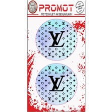 Rebon Moto Design Lv Hologram Damla Logo