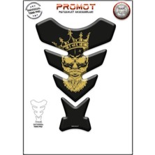 Rebon Moto Design Universal Motosiklet Tank Pad 3D Sticker 0056