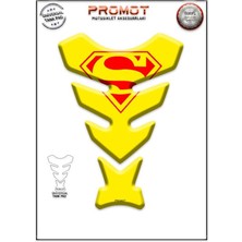 Rebon Moto Design Universal Motosiklet Tank Pad 3D Sticker 0117