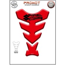 Rebon Moto Design Universal Motosiklet Tank Pad 3D Sticker 0119