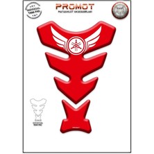 Rebon Moto Design Universal Motosiklet Tank Pad 3D Sticker 0135