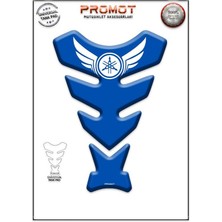 Rebon Moto Design Universal Motosiklet Tank Pad 3D Sticker 0136