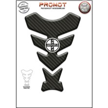 Rebon Moto Design Universal Motosiklet Tank Pad 3D Sticker 0137