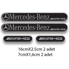 Rebon Moto Design Mercedes Set Oto Sticker 3D Sticker 01