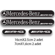 Rebon Moto Design Mercedes Set Oto Sticker 3D Sticker 03