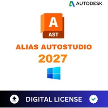 Autodesk Alias AutoStudio 2027 (Windows) - 1 Pc 1 Yıl Serial Kod Full Sürüm