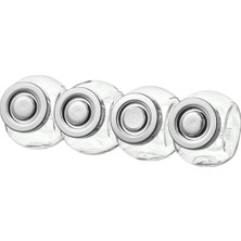 Empressco Ikea Premium Ürün Kaliteli Üretim Dayanıklı Kullanışlı Kullanımı Kolay 4 Adet Cam Baharat Kavanozu - Fiyatı, Yorumları