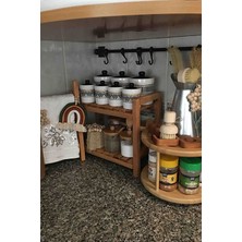 Empressco Moola Ahşap 2 Katlı Mutfak Rafı, Tezgah Üstü Düzenleyici Organizer ,baharatlık Banyo Rafı, Çok Amaçlı Raf - Fiyatı, Yorumları