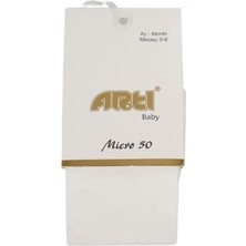 NessiWorld Micro Külotlu Muz Çorap 300178 Beyaz