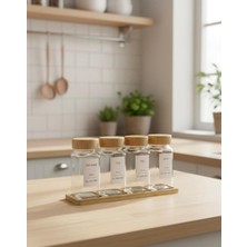 Empressco Kayaer Home Bambu Kapaklı Standlı 4 Lü Baharatlık - Fiyatı, Yorumları