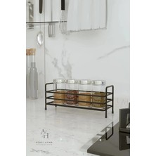 Empressco Atacı Banyo Mutfak Organizer Modern Siyah Metal Baharatlık Standı -Tezgah Üstü Metal Banyo Düzenleyici - Fiyatı, Yorumları