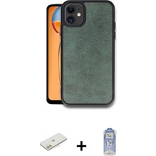 Marsilyan™- iPhone 11 Kılıf Kıvılcım Işık Serisi - Siyah Joko Magic 5d Cam + Renkli Kamera Lens Koruma Cam - Tu