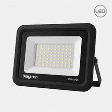 Braytron 50W LED Projektör – 4200 Lümen, IP65 Su Geçirmez, Dış Mekan Aydınlatma