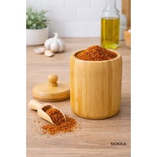 Empressco Nokka Bambu Kapaklı Kavanoz, Baharatlık Küçük Boy 11X8 cm - Fiyatı, Yorumları