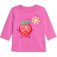 Hellobaby Kız Bebek Mayo Çilek Baskılı