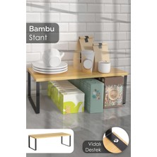 Empressco Meleni Home Bambu Organizer Mutfak Rafı - Tezgah Üstü Çok Amaçlı Düzenleyici Baharatlık Standı Dekoratif Raf - Fiyatı, Yorumları