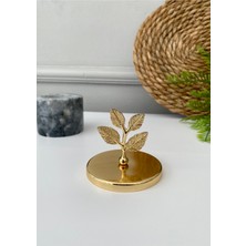 Empressco Elysian Gold Metal Kapak Yaprak Desenli 1 Adet Dekoratif Gold Baharat Kapağı - Fiyatı, Yorumları