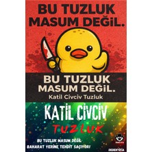Empressco Dedektifia Katil Civciv Tuzluk , 3D Özel Tasarım Dekoratif Koleksiyonluk Tuzluk Baharatlık Seti - Fiyatı, Yorumları