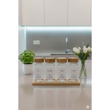Empressco Venetto Bambu Kapaklı 4 Lü Cam Baharatlık - Fiyatı, Yorumları