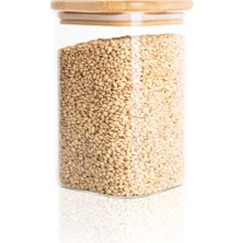 Empressco Ceturn Global Tekli Bambu Kapaklı Cam Kavanoz & Baharat Takımı & Baharatlık 250 ml ( Vakum Kapak ) - Fiyatı, Yorumları