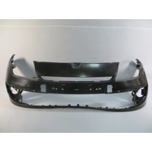 RENAULT MEGANE- III- HB- 12/13 ÖN TAMPON SİYAH SİS/PANJUR DELİKLİ