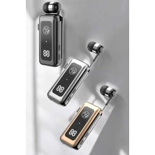 Uravas Store Mey Ithalat® Makaralı Bluetooth Kulaklık Kulak Içi Dijital Göstergeli Yüksek Ses Kaliteli