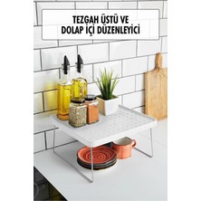 Empressco Şener Collection Tezgah Üstü ve Dolap Içi Düzenleyici Raf Mutfak Organizeri Tabak Bardak Baharatlık Rafı - Fiyatı, Yorumları