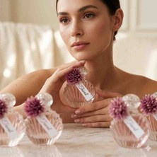 Tuval 15 Adet 50ML Süslü Cam Şişe Kolonya Istiridye Model Söz,nişan,düğün,kına