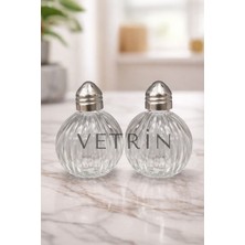 Empressco Vetrin 2’li Gümüş Başlıklı Cam Tuzluk Seti 50 ml | Şık & Kullanışlı Baharatlık - Fiyatı, Yorumları