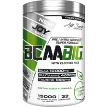 Bigjoy Sports Bcaabig Yeşil Elma Aroma Amino Asit 589g 60 Servis Glutamin Taurin İçerir