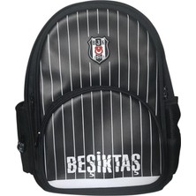 Beşiktaş Çubuk Desenli Suni Deri Okul Sırt Çantası 25352