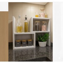 Empressco Darga Wood Shop Ayarlanabilir Çok Amaçlı Tezgâh Üstü Raf Baharatlık & Bardaklık Organizer Mutfak Düzenleyici - Fiyatı, Yorumları