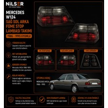 Ns Nilser Auto Parts Mercedes W124 Sağ Sol Arka Füme Stop Lambası Takımı 1986-1995