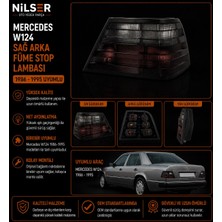 Ns Nilser Auto Parts Mercedes W124 200E-230E-E200 Sol Arka Füme Stop Lambası 1986-95