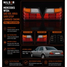 Ns Nilser Auto Parts Mercedes W124 200E-230E-E200 Sağ-Sol Sarı Stop Lambası 1986-1995