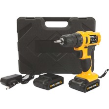 Staxx Power 20 V 5 Ah Li-On Darbeli Akülü Vidalama Matkap Seti Ergonomik Tasarım ve Yüksek Tork