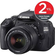 Canon Eos 600D 18-55mm IS II SLR Dijital Fotoğraf Makinesi 3 inç Ekran Özellikleri ile