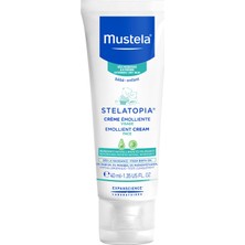 Mustela Stelatopia Emollient Yüz Kremi 40 ml Beyaz Renkli Çok Kuru Ciltler İçin Nemlendirici