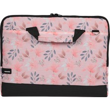 Moserini 15.6'' Desenli Notebook Laptop Çantası - Venus, Pembe, Kumaş, Dayanıklı Yapı ile Uyumlu