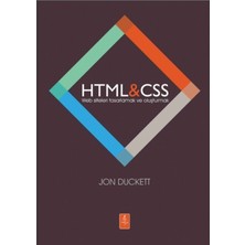 Nobel Yaşam Jon Duckett'in HTML & CSS Web Siteleri Tasarlamak ve Oluşturmak Kitabı Ciltsiz 508 Sayfa Türkçe