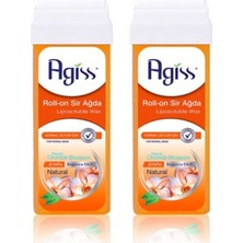 Agiss s Roll On Kartuş Normal Ciltler Için Natural Orchide  Sir Ağda 2 Adet