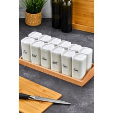 Empressco Fbzhome Ahşap Standlı Etiketli 12