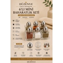 Empressco Düzenya 6 Adet Kare Baharatlık - Fiyatı, Yorumları
