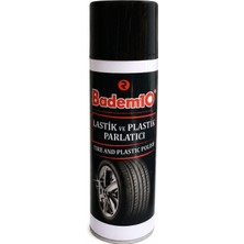 Badem10 Oto Lastik Bakım Spreyi 500 ml Araç Lastik Parlatıcı Koruyucu Yenileyici Araç Bakım Spreyi