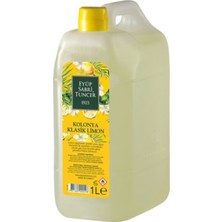 Eyüp Sabri Tuncer Klasik Limon Kolonyası 1 lt 80 Derece Ferahlatıcı Limon Kokusuyla Dökme