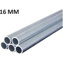 Yegal Metal Alüminyum Boru Profili Ø16 x 1 mm