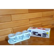 Empressco Ramdet Stantlı 3lü Set Kaşıklı Baharatlık Set 3