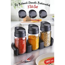 Empressco Open Home Concept Stantlı Döner Kapak Garda Baharatlık Takımı - Üç Kademeli 3