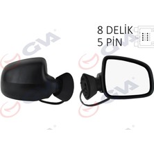GVA Depomix Diş Dikiz Aynasi Sağ Logan Sw-Mcv 08 Elektrikli Isitmali Konveks 5 Fiş VM-6801EHR